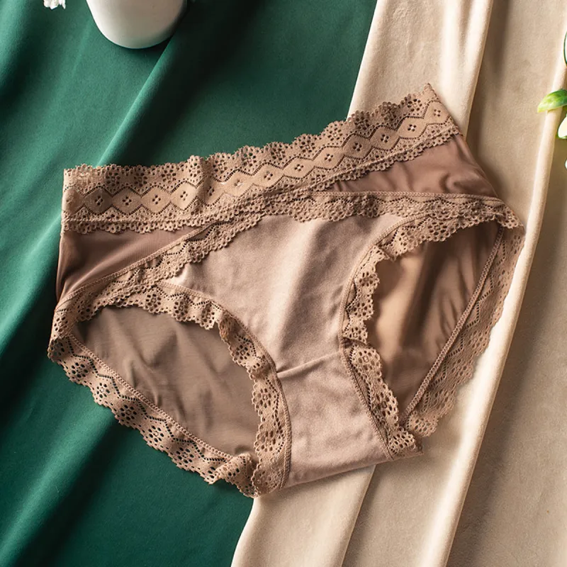 Flowers In Water Underpants Women's 3 Pack-1