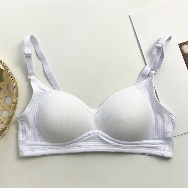 Flowers In Water Bra Women's White-1
