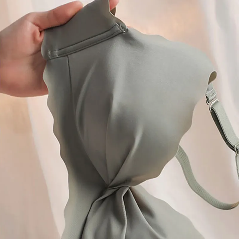 Flowers In Water Bra Women's Green-4