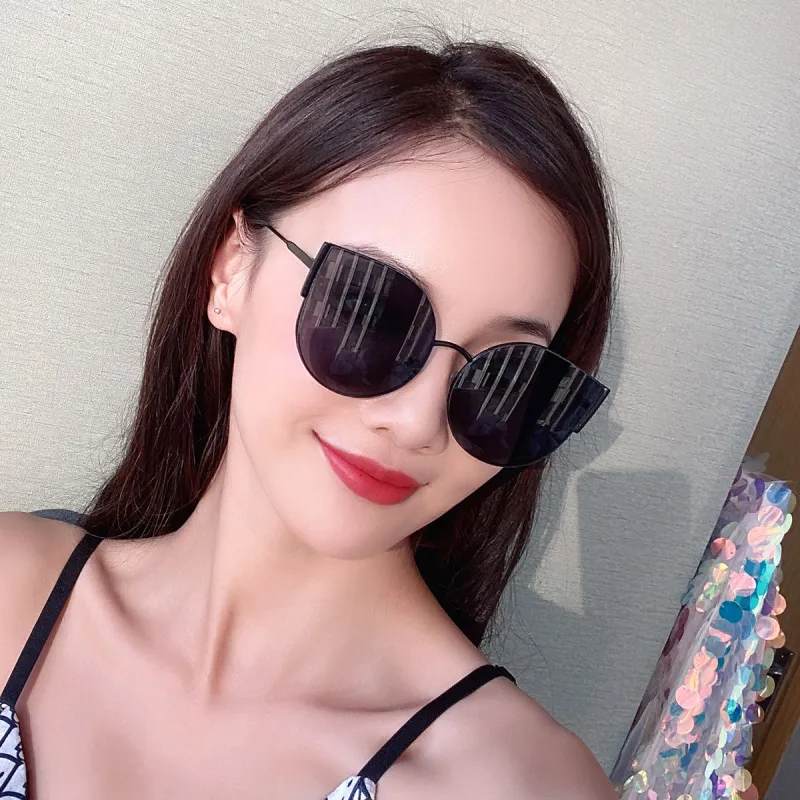 MT·MIT Metal PC Cat Eye Sunglasses Women's-4