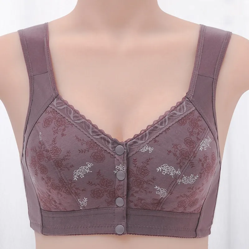 Flowers in water Women's Bras-7