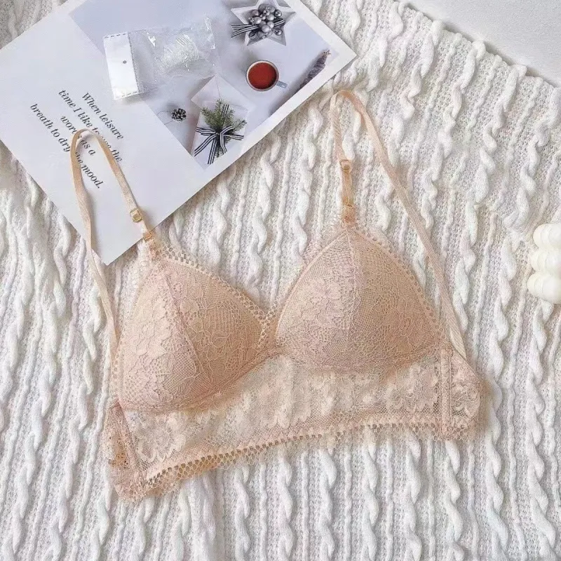 Flowers In Water Bra Women's Deep Skin Tone-1