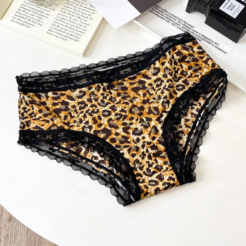 Flowers In Water Underpants Women's 3 Pack-2