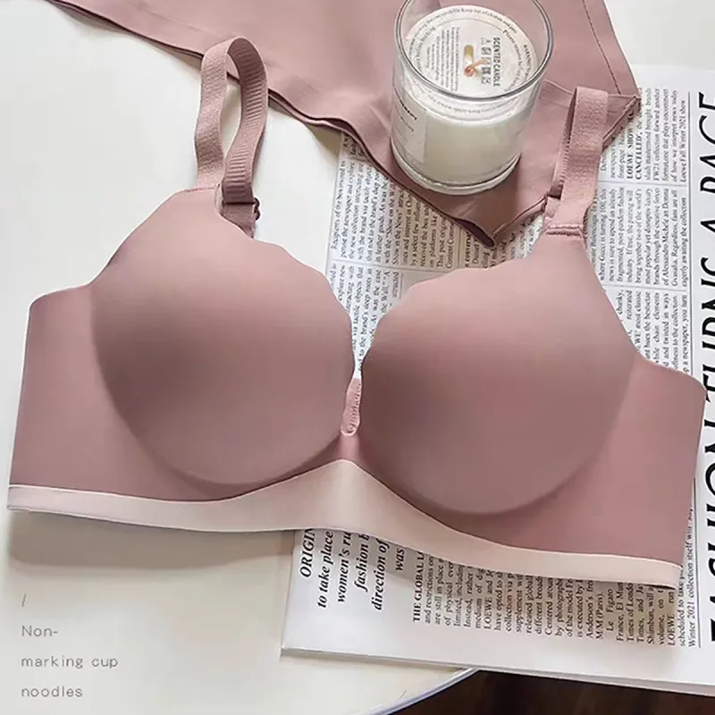 Flowers in water Women's Bras-10
