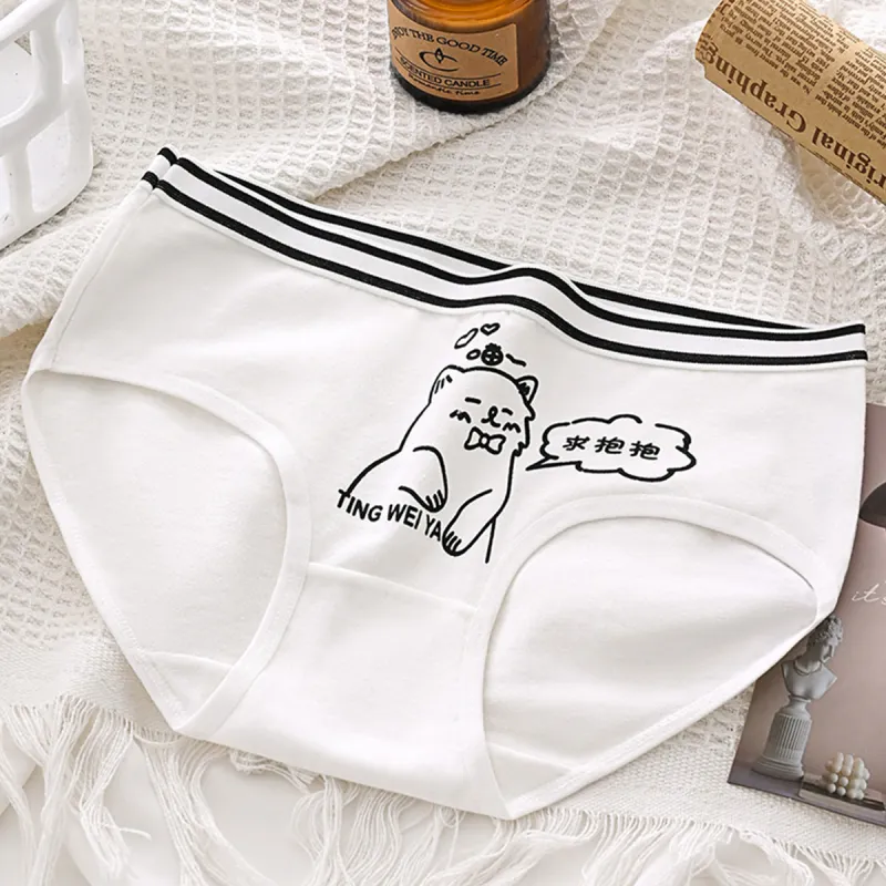 Flowers In Water Underpants Women's 5 Pack-5