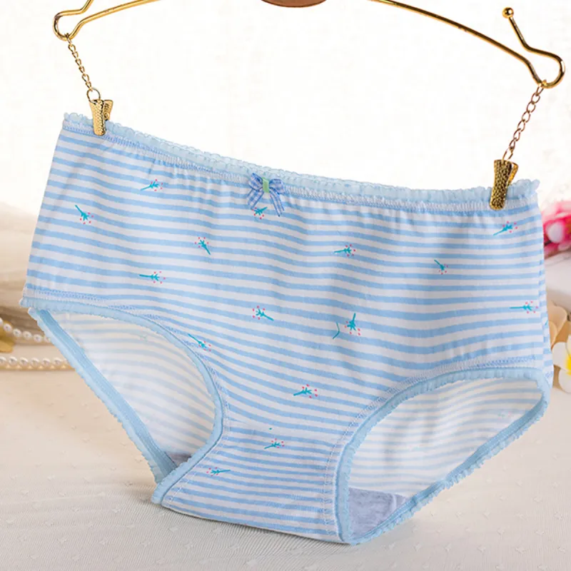 Flowers In Water Underpants Women's 5 Pack-4