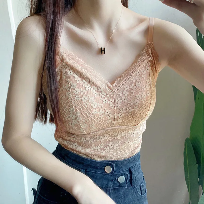 Flowers In Water Camisole Women's-4