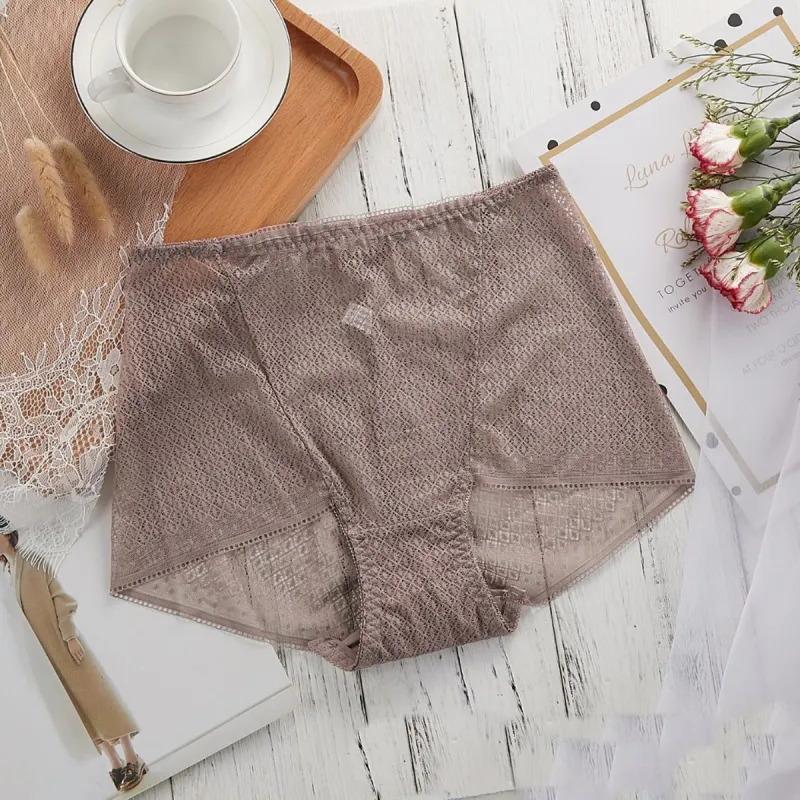 Flowers In Water Underpants Women's 2 Pack-2