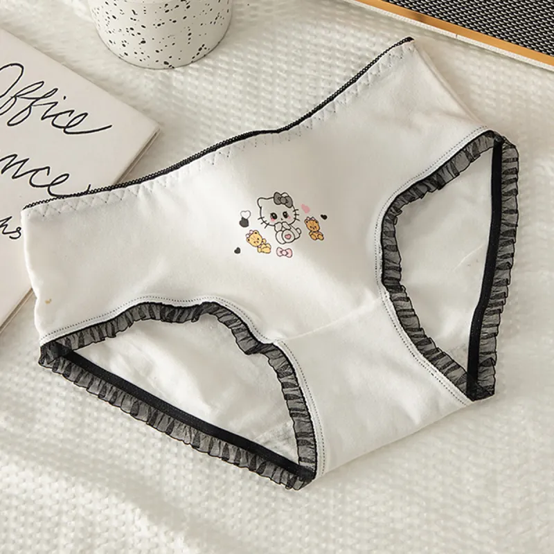 Flowers In Water Underpants Women's 5 Pack-4