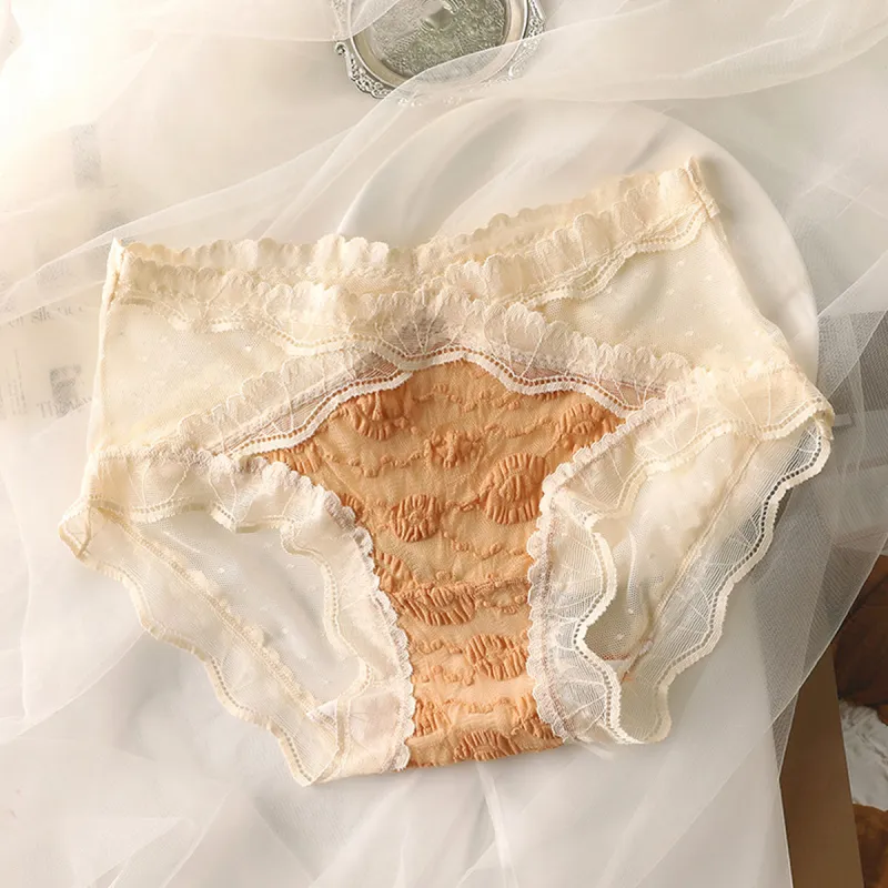 Flowers In Water Underpants Women's 3 Pack-1