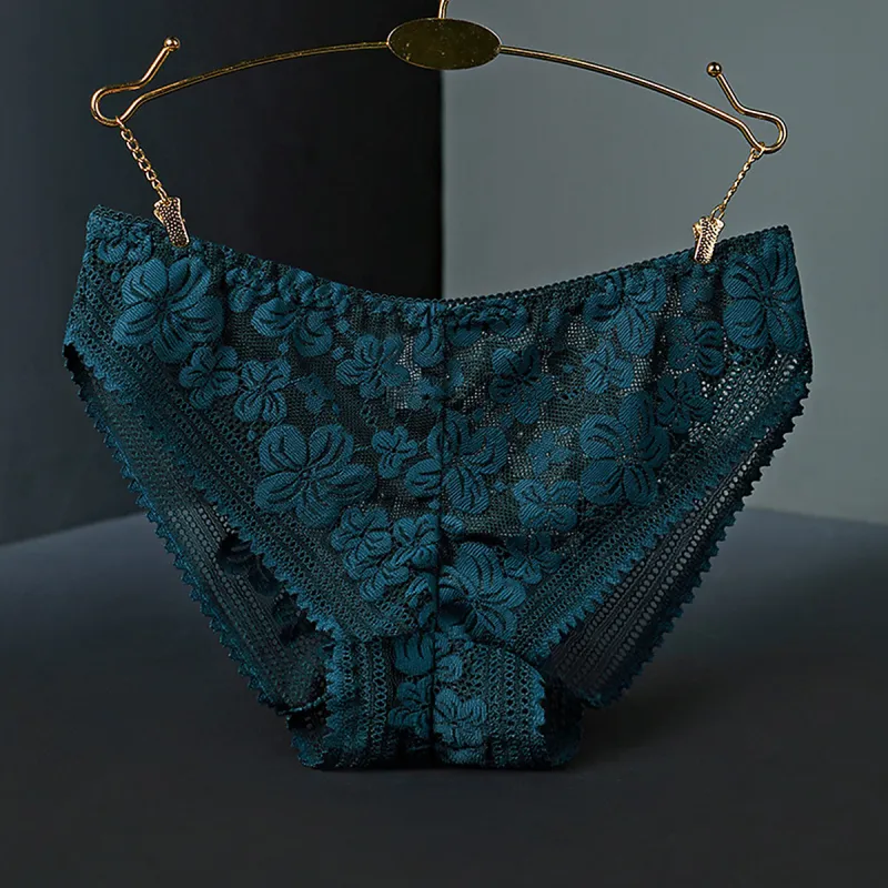 Flowers In Water Underpants Women's 3 Pack-4
