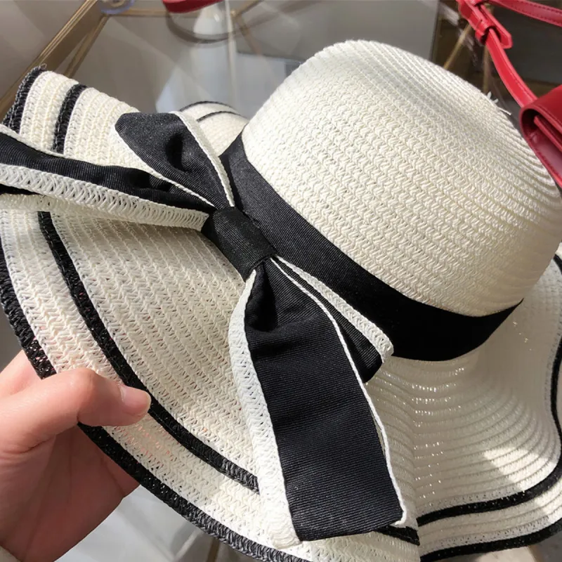 MT·MIT Straw Woven Top Hat Beach Straw Hat Women's-4