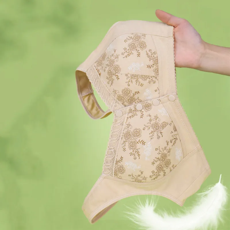 Flowers in water Women's Bras-2