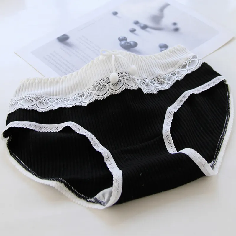 Flowers In Water Underpants Women's 4 Pack-1