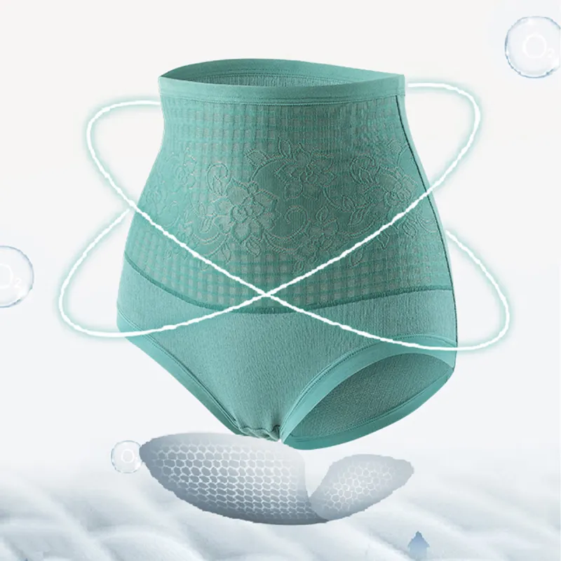 Flowers In Water Underpants Women's 2 Pack-3