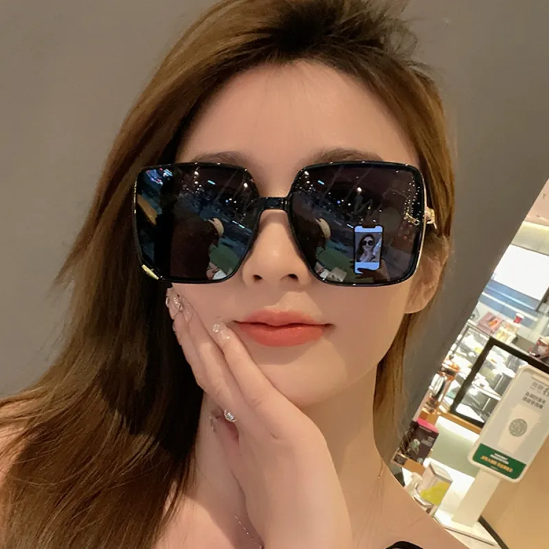 MT·MIT PC Metal Square Sunglasses Women's-1