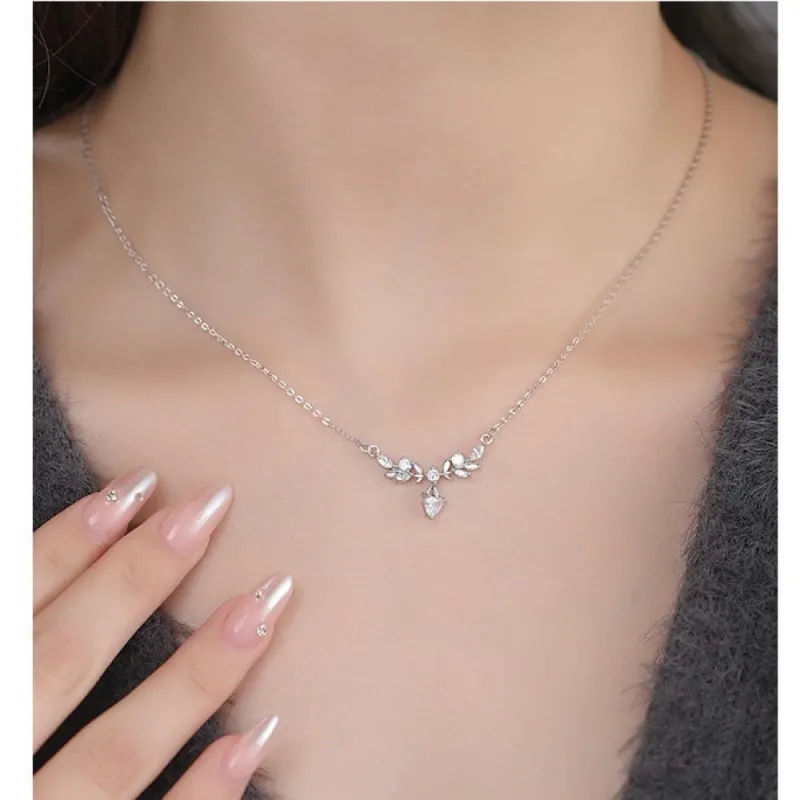 LYUMIN S999 Fine Silver Necklaces Women's-7