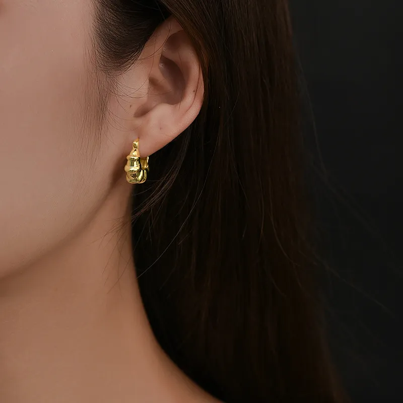 LYUMIN S925 Silver Earrings Women's-2