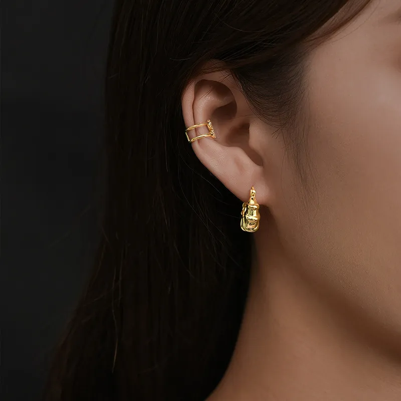 LYUMIN S925 Silver Earrings Women's-1