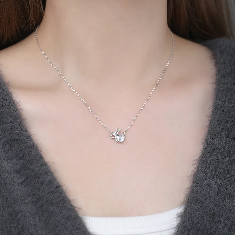 LYUMIN S999 Fine Silver Necklaces Women's-3