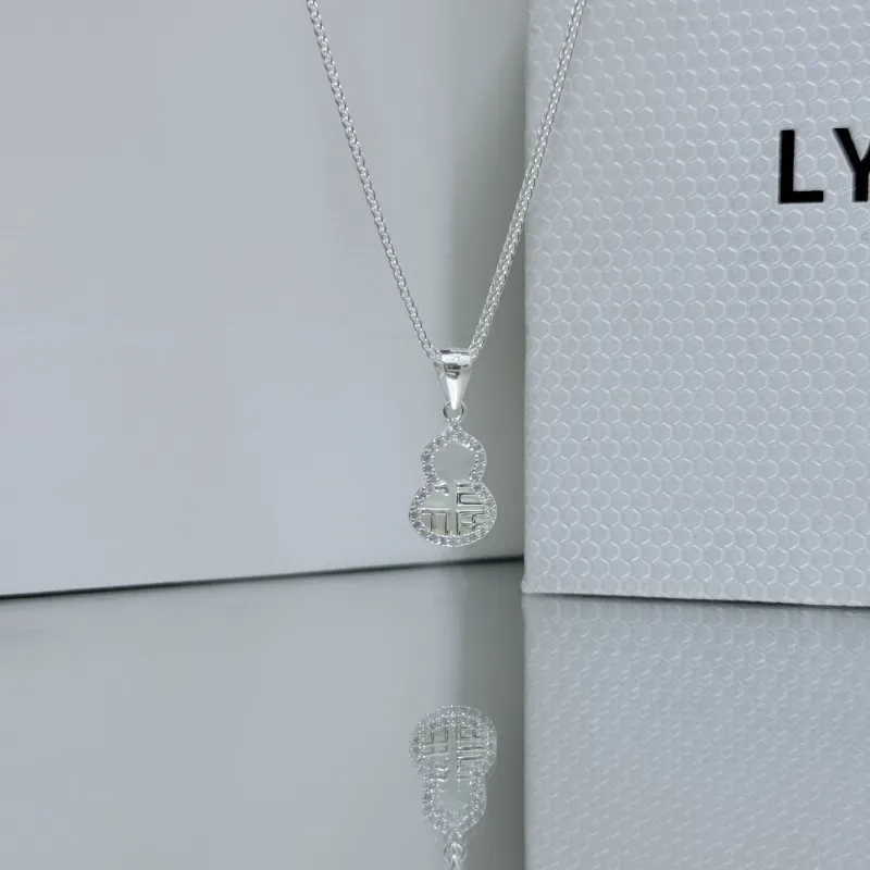 LYUMIN S990 Sterling Silver Necklaces Women's-2