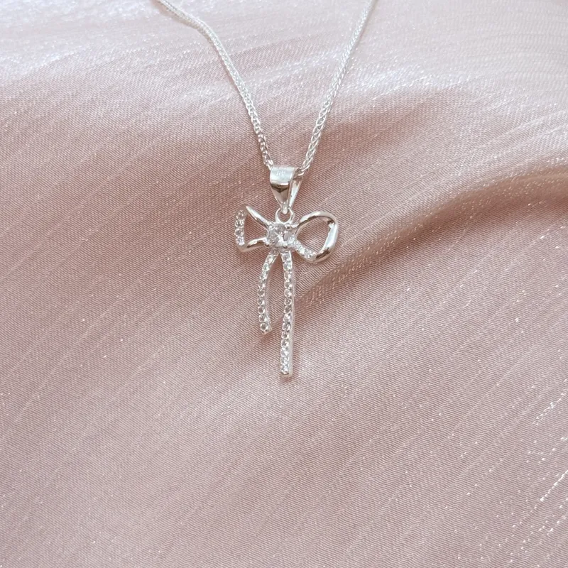 LYUMIN S990 Fine Silver Necklaces Women's-5