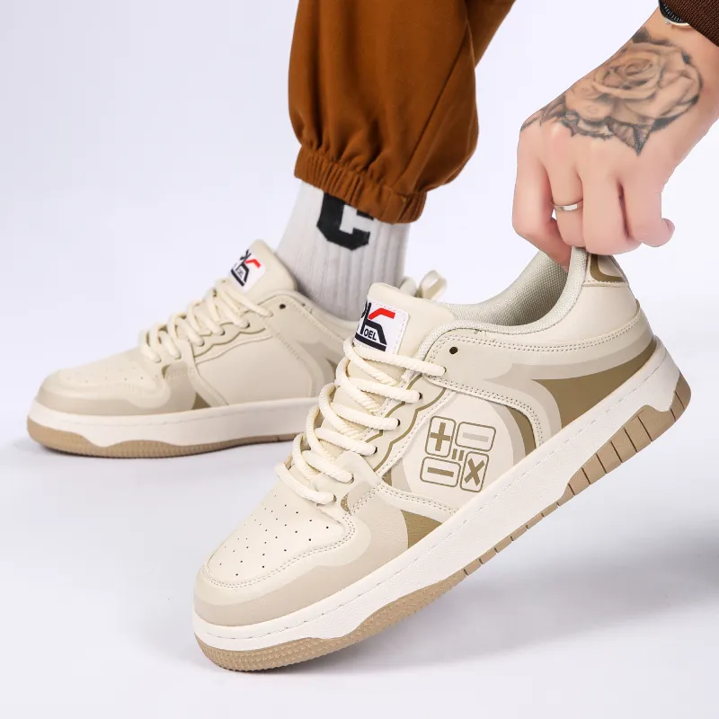 POEM KOEL Slip Resistant Low Top Skateboard Shoes Unisex-9