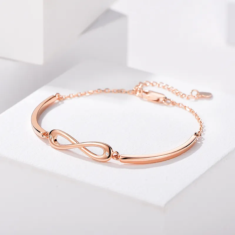 Trpopo S925 Sterling Silver Bracelets Women's-2