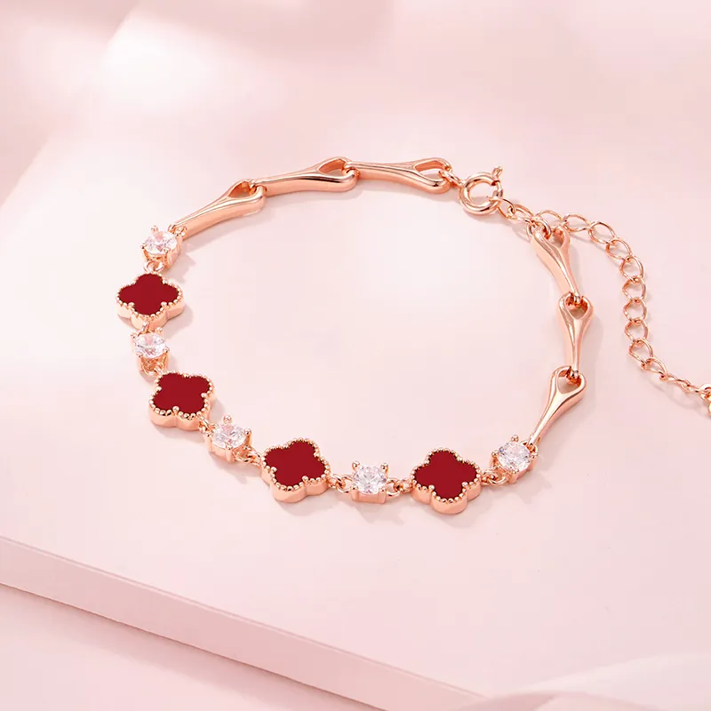 TRPOPO Jade Bracelets Women's-5