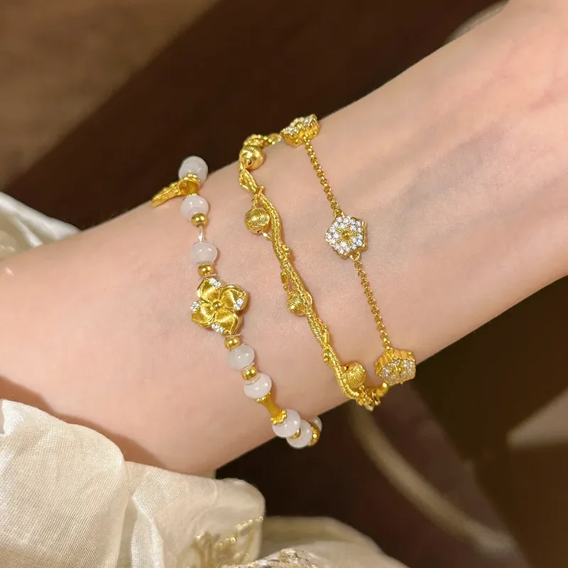 Trpopo S925 Silver Bracelets Women's-3