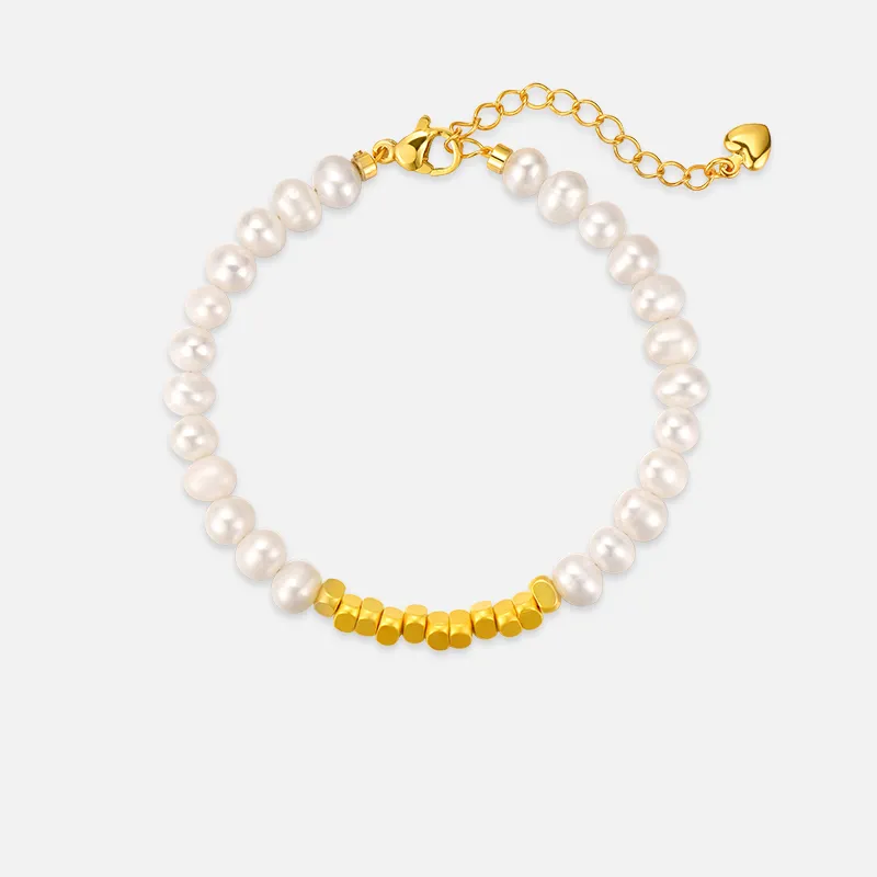 Trpopo Freshwater Pearl Bracelets Women's-6