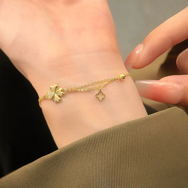 Trpopo S925 Silver Bracelets Women's-5