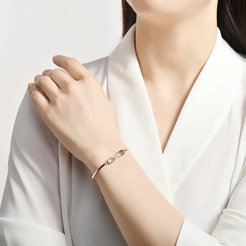 Trpopo S925 Sterling Silver Bracelets Women's-6
