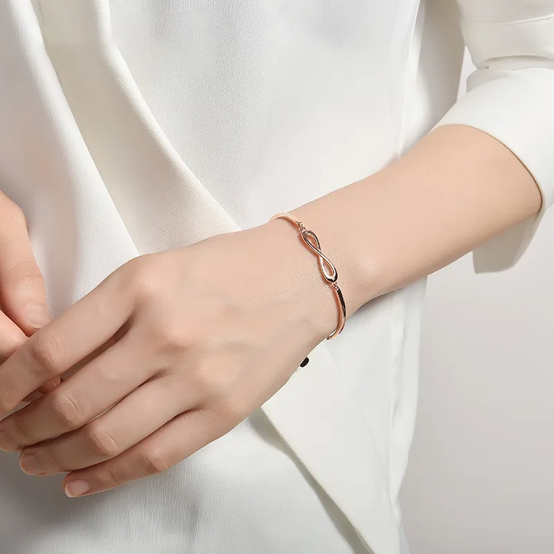 Trpopo S925 Sterling Silver Bracelets Women's-5