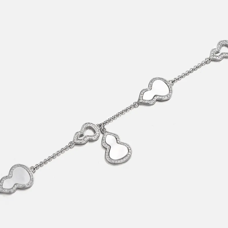 Trpopo S925 Sterling Silver Bracelet, Commute Versatile Couple Bestie Jewelry Women's-6