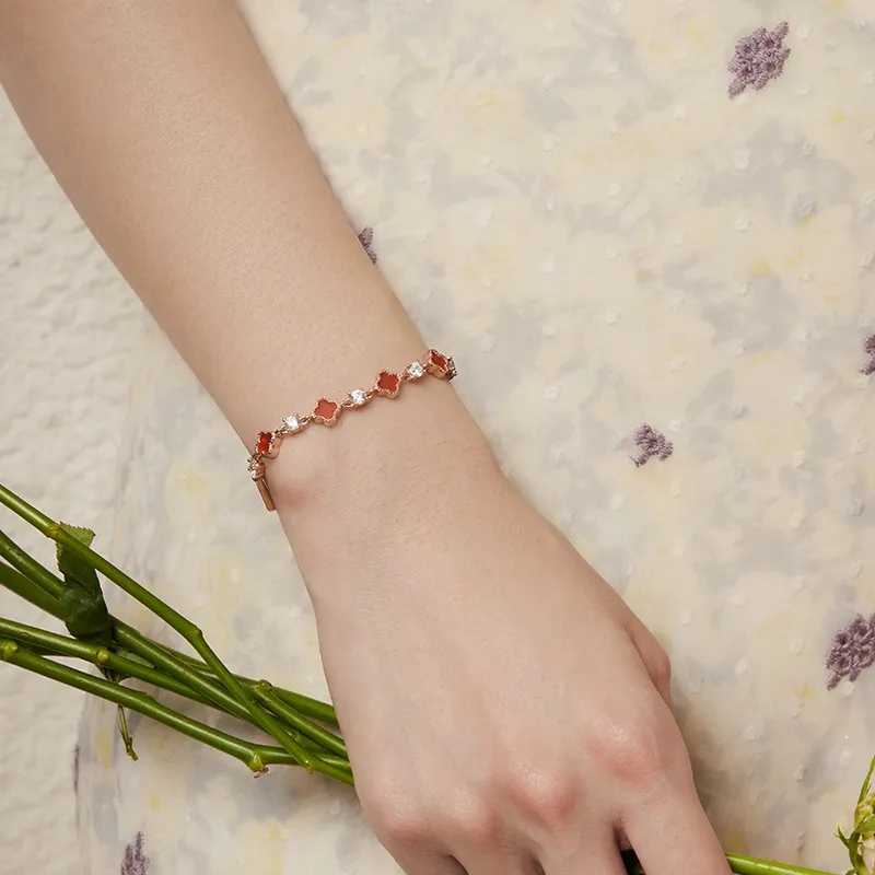 TRPOPO Jade Bracelets Women's-2