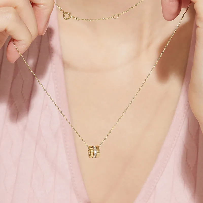 Trpopo S925 Sterling Silver Collarbone Chain Necklace Women's-2
