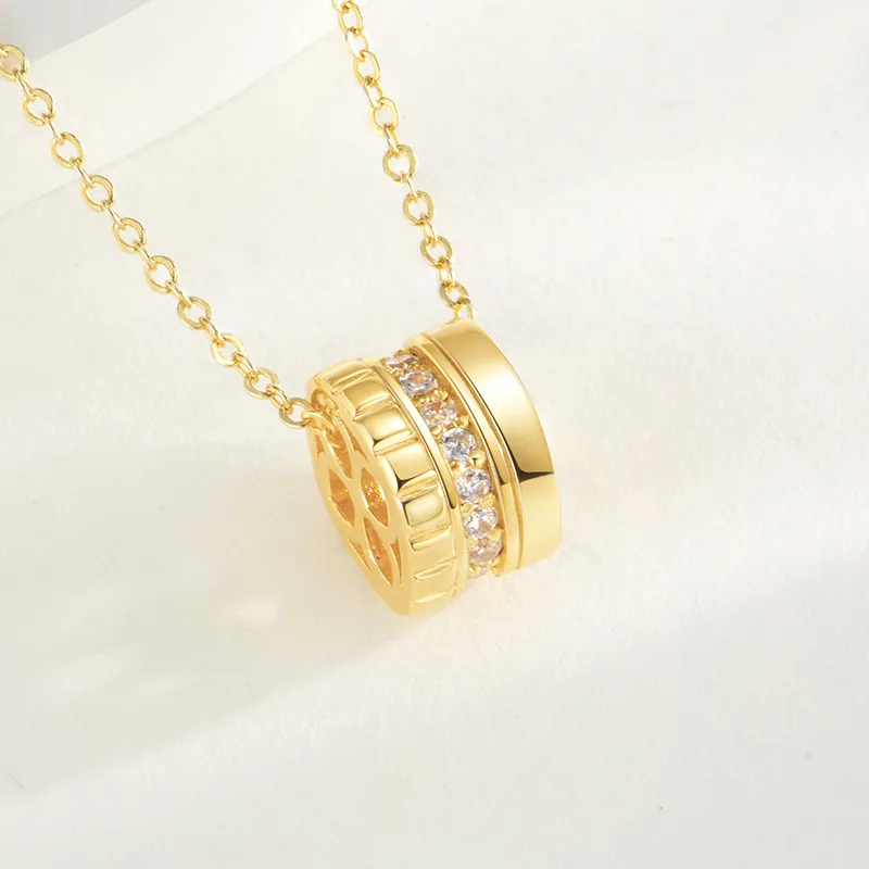 Trpopo S925 Sterling Silver Collarbone Chain Necklace Women's-5