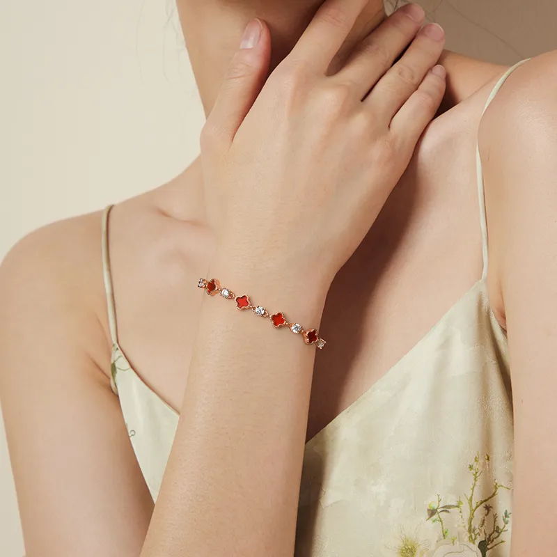TRPOPO Jade Bracelets Women's-3
