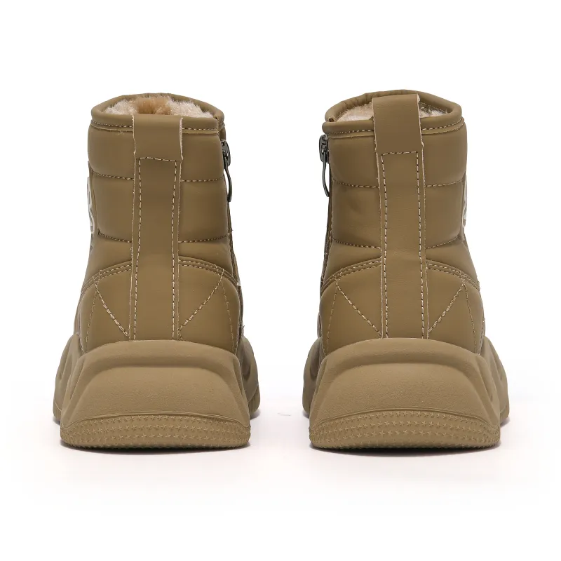 PAUL FRANK Thermal Abrasion Resistant Coverage Short Snow Boots Unisex-3