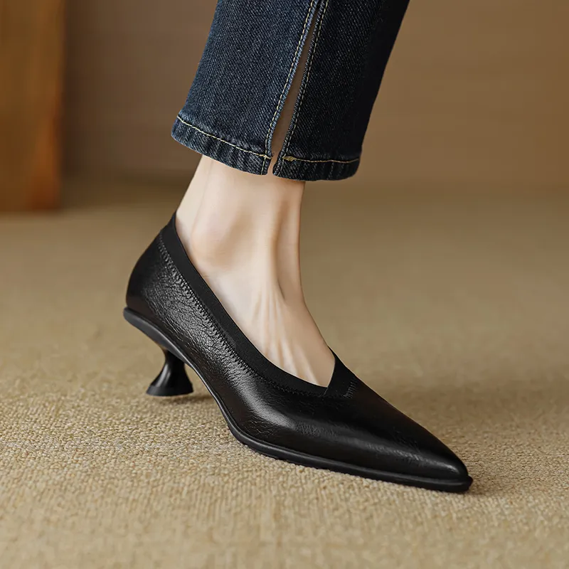 Echo&yolo Casual Single Shoes 5cm Women's-4