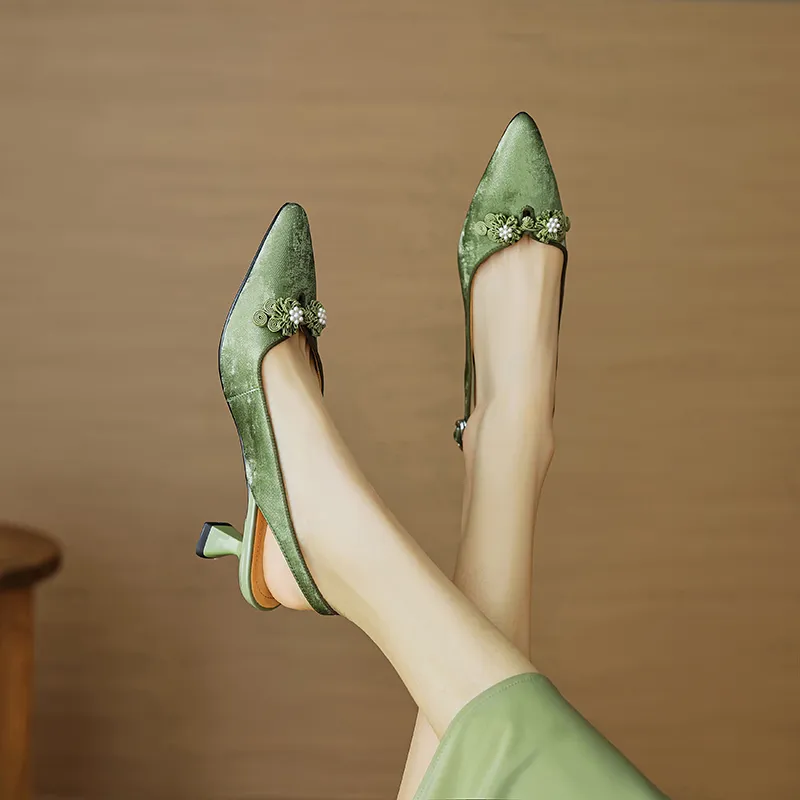 Echo&yolo Slim Heel High Heels Cm Women's-1