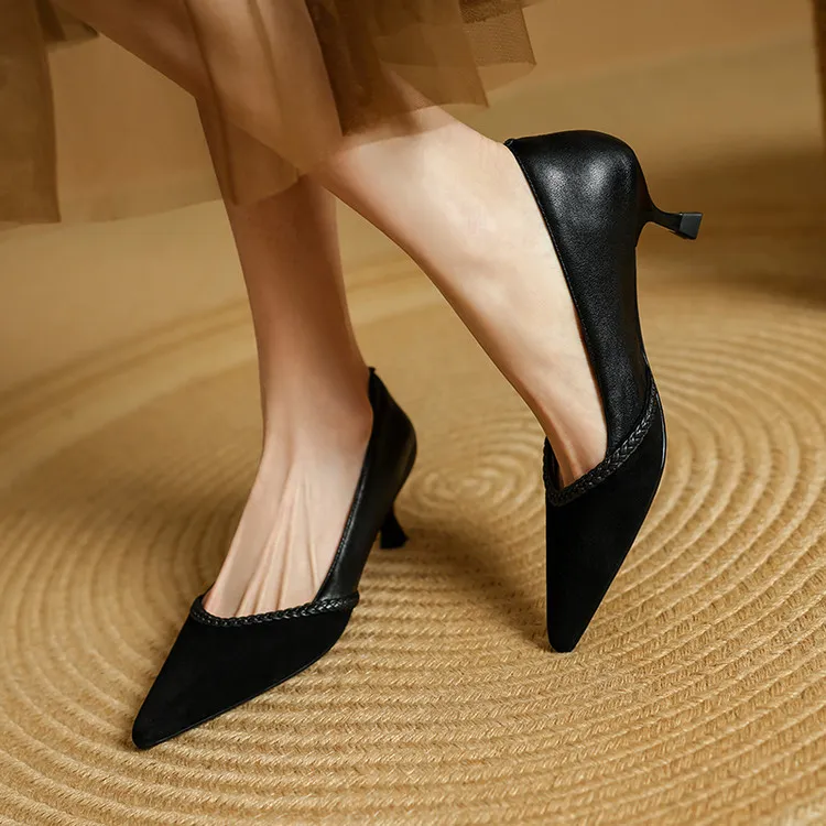Echo&yolo High Heels Women's Black, Peacock Blue-10