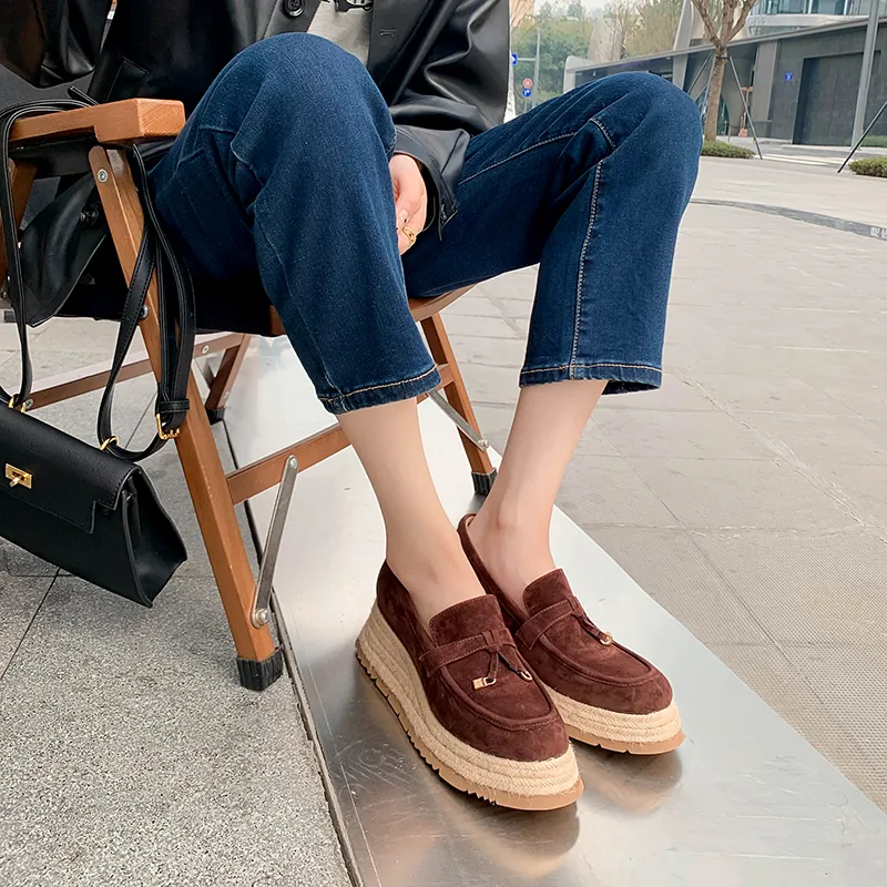 Echo&yolo Casual Single Shoes 5cm Women's-8
