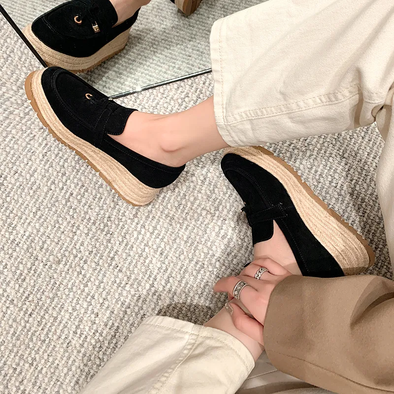 Echo&yolo Casual Single Shoes 5cm Women's-4