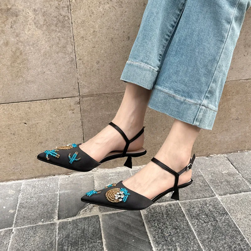 Echo&yolo Slim Heel High Heels Women's-7