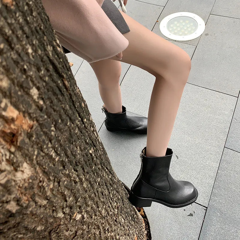 Echo&yolo Ankle Boots 4cm Women's-1