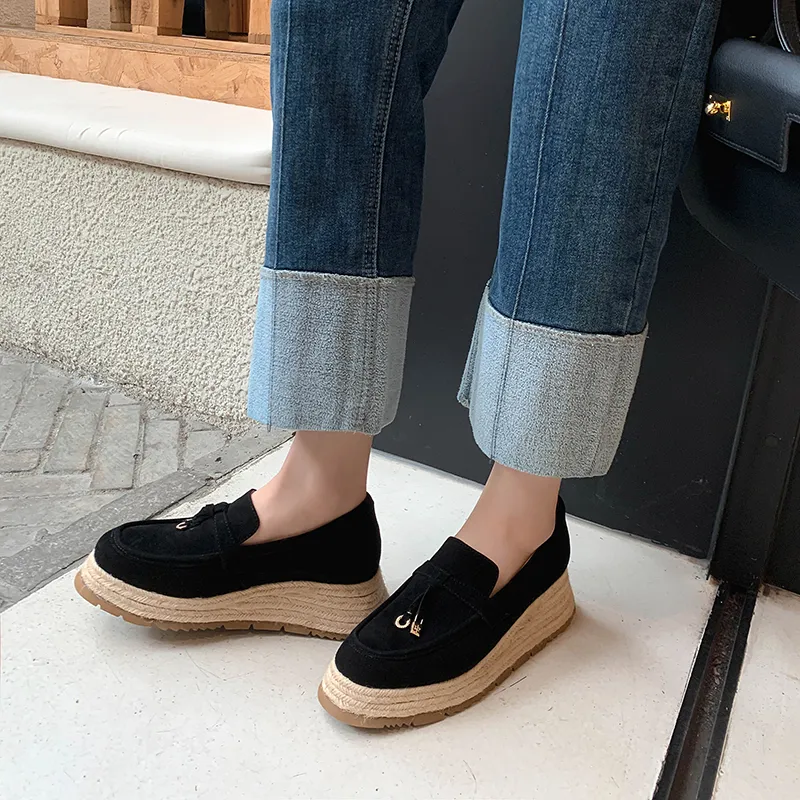 Echo&yolo Casual Single Shoes 5cm Women's-2