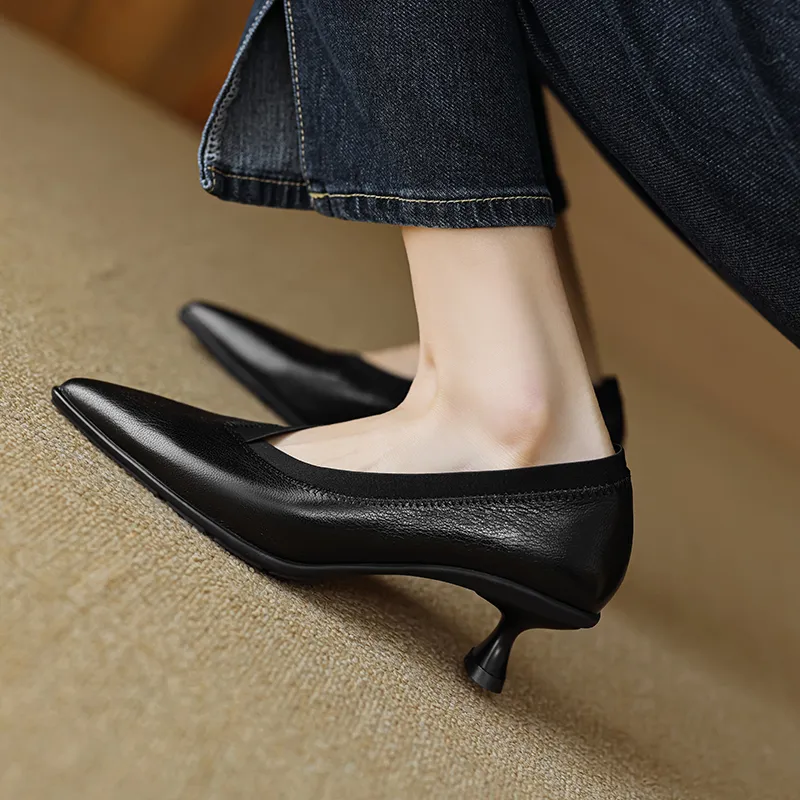Echo&yolo Casual Single Shoes 5cm Women's-2