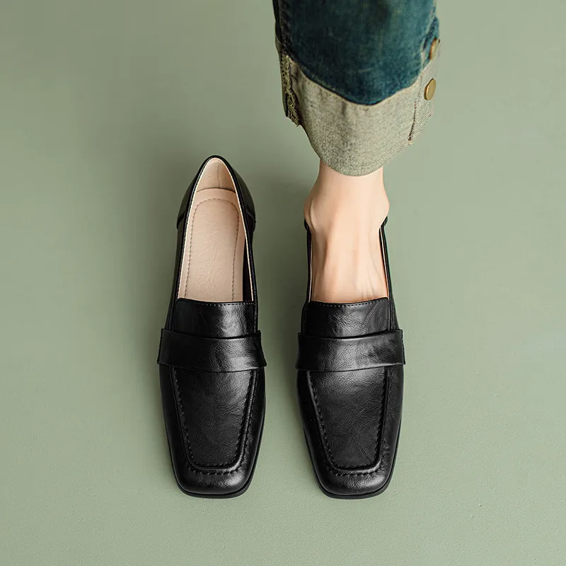 Echo&yolo Loafers Women's Black-3